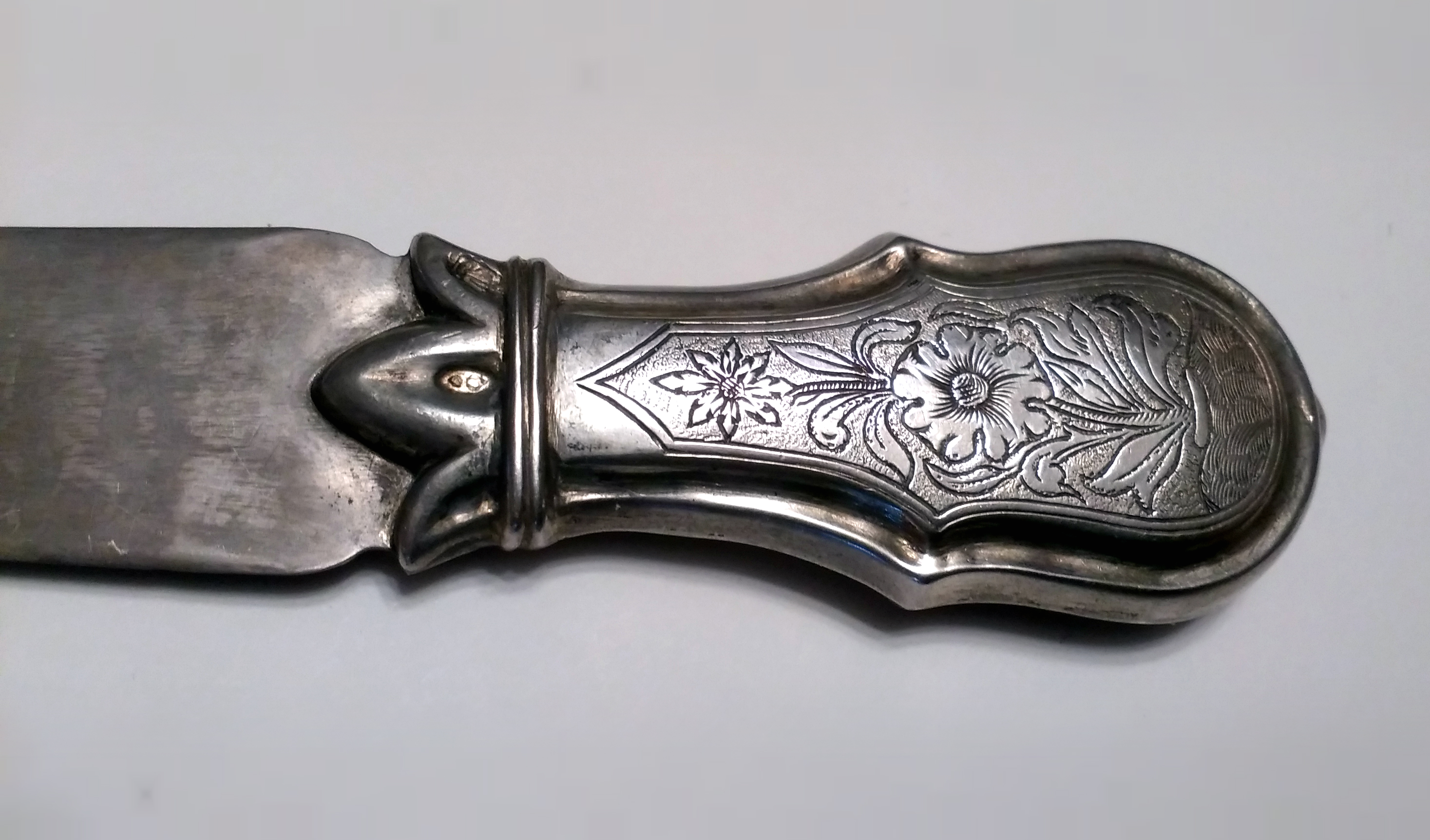German antique silver
                Circumcision knife